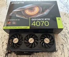 GIGABYTE GeForce RTX 4070 WINDFORCE OC 12GB GDDR6X Graphics Card