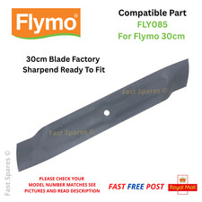 FLYMO Lawnmower EasiMow 300R Metal Cutting Blade 30cm 12"  FLY085 FAST POST