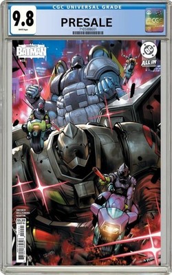 CGC 9.8 Absolute Batman #22 Derrick Chew Cover ''D'' variant Pre-Sale 7/8/26
