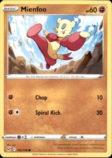 Pokemon Mienfoo 103/196 Lost Origin Non-Holo 5 Card Lot