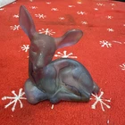 Fenton Rueven Art Nouveau Swan 1980s