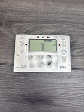 Korg TM-40 Digital Chromatic Tuner Metronome, Tested Working