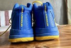 Under Armour Youth Basketball Shoes Blue/Yellow Lace-Up Sneakers — photo 4