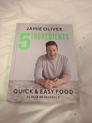 5 Ingredients : Quick and Easy Food by Jamie Oliver (2019, Hardcover)