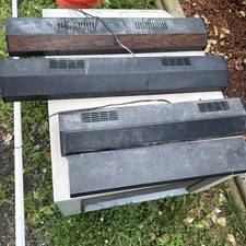 THREE VINTAGE FLUORESCENT AQUARIUM HOODS 23 ,28 29 working tested