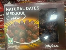 Dates Medjoul 908g (2Lbs) Class 1 Fresh100% Natural Juicy & Cholesterol FREE 15.41 per kilo