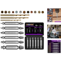 Yurinwoo Schraubenausdreher Set 9-Teilig HSS 6542 FüR BeschäDigte Schrauben