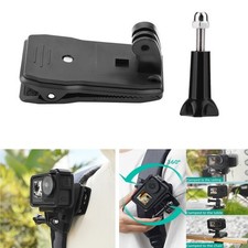 360 Camera Backpack Clip Clamp Mount Holder For DJI Osmo Action 3/4 / Pocket 3