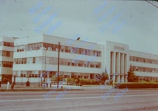 Vintage 35mm Slide Boeing Aircraft Factory Offices Seattle Washington #9078