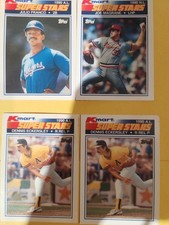 1990 Super Stars Kmart Baseball Cards Lot Of 4