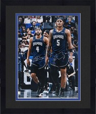Framed Jalen Suggs and Paolo Banchero Orlando Magic Dual-Signed 16