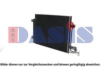 Kondensator Klimaanlage AKS Dasis 042011N FüR Caddy Touran VW 1T1 1T2 3 2KB 2KJ
