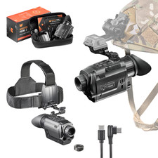 Nightfox Prowl 2 Night Vision Goggles IR Monocular 105  FOV Head/Helmet Mount