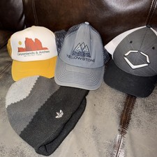 BUNDLEKING ITEM LOT adidas Originals 4 Hat Beanie Yellowstone Arizona Shield