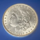 1887-O Morgan Silver Dollar Coin Lustrous Choice BU Brilliant Uncirculated