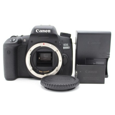 Canon EOS 8000D Digitale Spiegelreflexkamera Body Low Shutter Count Top Zustand