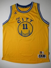 Adidas Klay Thompson #11 Warriors "The City" Swingman Basketball Jersey Mens 2XL