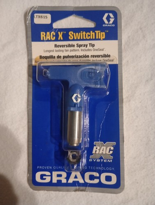 #ad Graco Rac X Switch Tip Reversible Spray Tip Ltx 615 $53.00
