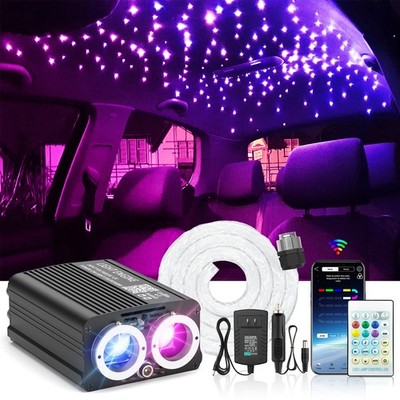 Zuhause/Auto Lichtfaser Twinkle Meteor LED Sternenhimmel Glasfaser Lichteffekte