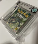 Pokémon Emerald Version Nintendo Game Boy Advance NTSC-U/C 2005 WATA Graded 7.5
