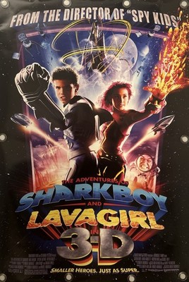 THE ADVENTURES OF SHARKBOY AND LAVAGIRL 3D Original One Sheet Movie Poster 2005