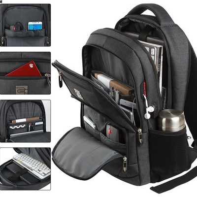Laptop Backpack,Business Travel Anti Theft Slim Durable Laptops Backpack,Wate...