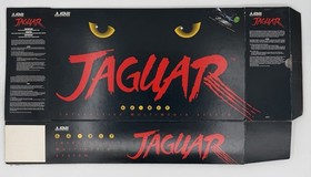 UNFOLDED Brand New Atari Jaguar & CD Console Box Only Shipped Quickly & Securely