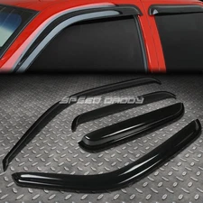 FOR 99-06 CHEVY/GMC EXTENDED SMOKE WINDOW VISOR SHADE/SUN WIND/RAIN DEFLECTOR