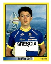 figurina 78° Giro d'Italia Merlin 1995 # 40 Fausto Dotti Brescialat