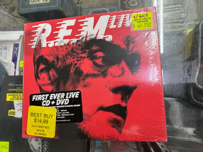 R.E.M. Live [Digipak] [CD & DVD] by R.E.M. (CD, Oct-2007, 2 Discs, Warner Bros.)