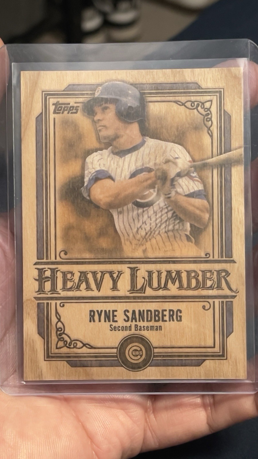2025 Topps Update Ryne Sandberg Heavy Lumber SSP Case Hit Odds 1:1030