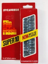 Sylvania Flip Flash Super 10 Flashbulb Array for Flipflash Cameras - NIB Vintage