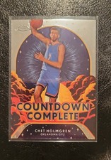 2024-25 Topps Chrome - Countdown Complete Chet Holmgren #CC-4