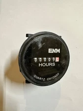 Enm T40a45 Dc Hour Meter, Electrical, 2.31 In, Round
