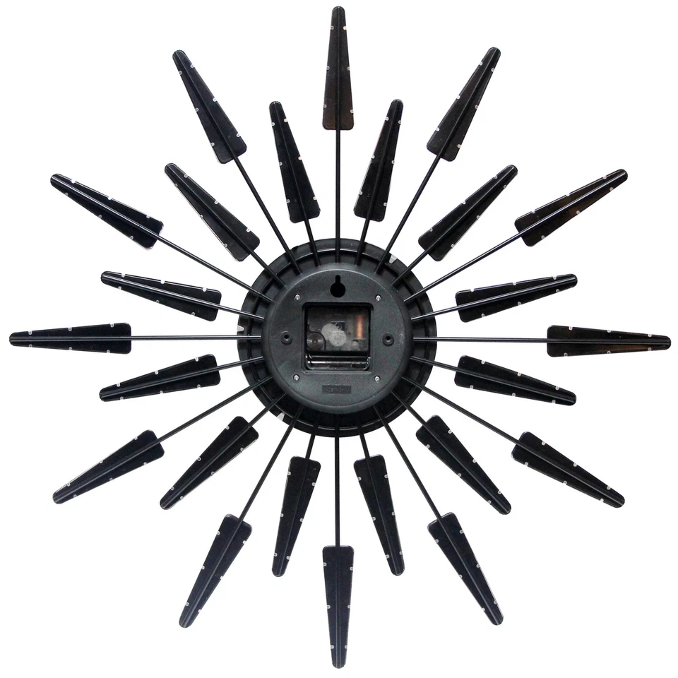 Satellite Starburst Mid-Century Modern Large 23 inch Wall Silver/Multicolor 23 x - Image 2 of 4