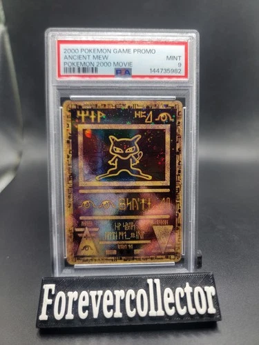 2000 Pokemon 2000 Movie Ancient Mew Promo Holo PSA 9