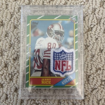 2024-25 Jersey Fusion Rookie Edition Jerry Rice Game Used NFL Shield Patch 1/1