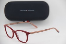 NEW TOMMY HILFIGER TH 1750 C19 BURGUNDY NUDE AUTHENTIC FRAMES EYEGLASSES 52-17