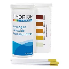 Hydrion Hp-30000 Test, 0-30, 000Ppm Hydrogen Peroxide, Pk6