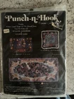 Vintage Punch N Hook Russian Embroidery Miniature Rug Kit Aubusson Style