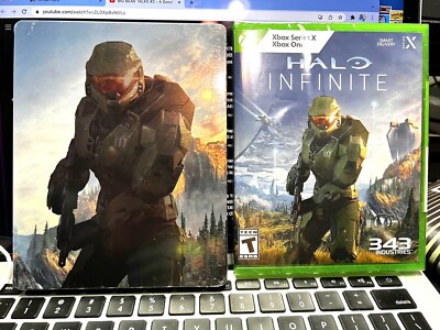 NEW SEALED Halo Infinite with Collector's Steelbook Xbox Series X Xbox One