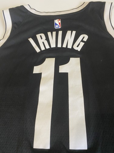 Nike NBA Bascketball Swingman Jersey Irving Brooklyn Nets Men’s L 48 Shirt - Picture 12 of 17