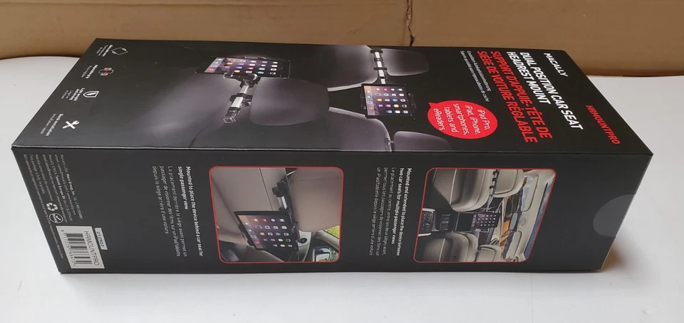 Macally HRMOUNTPRODual Position Car Seat Headrest Mount / Tablet-Halterung - Bild 4 von 4