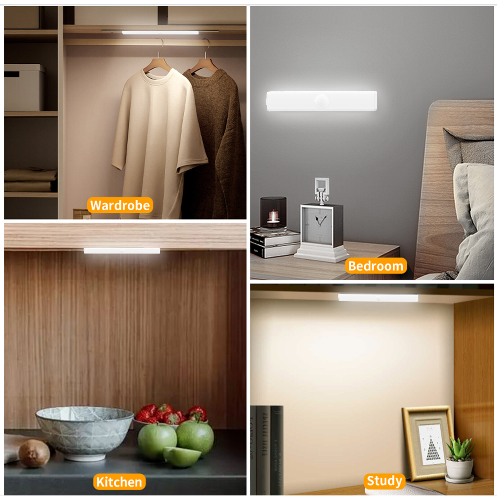 LED Unterbauleuchte 12V Mit Bewegungsmelder – Dimmbar Für Wohnmobil Küche & Schrank