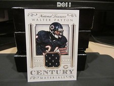 National Treasures Century Materials Worn Jersey Bears Walter Payton 10/34  2015