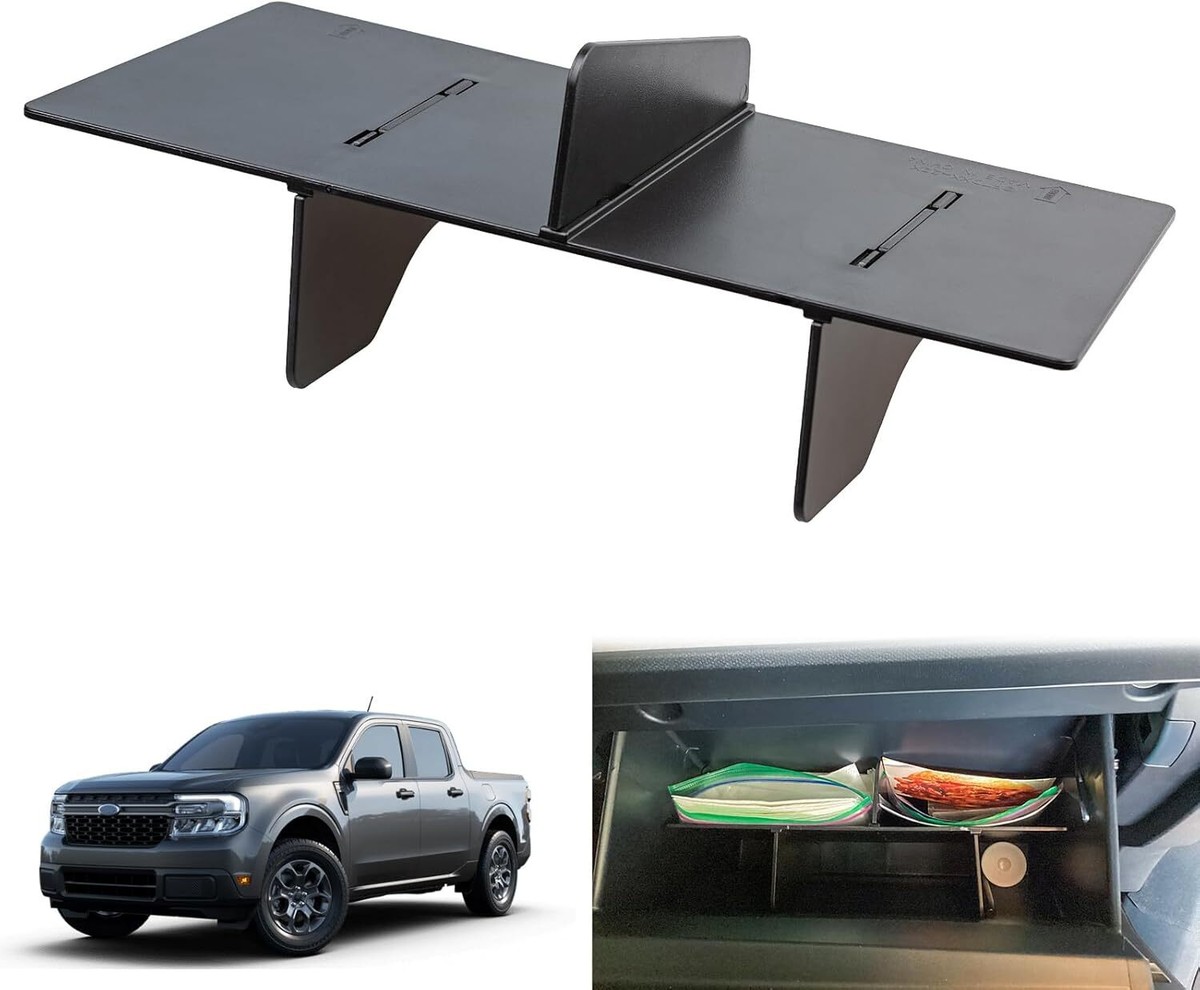 For 2022-2026 Ford Maverick Cab Glove Box Insert Organizer