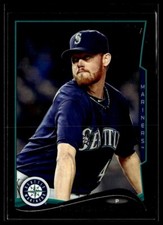 2014 Topps Update US-217 Charlie Furbush Seattle Mariners Black Parallel 47/63