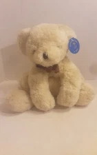 Vtg 1988 Purr-fection By MJC International Tan Plush Bear Named Noel