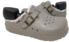 Skechers Women's Cali Breeze 2.0 Cozy Chic Slip On Clogs Taupe Size:9 191B