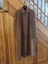 Aquascutum Camel Coat 18 Wool 100% Cashmere